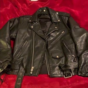 Leather Moto Jacket